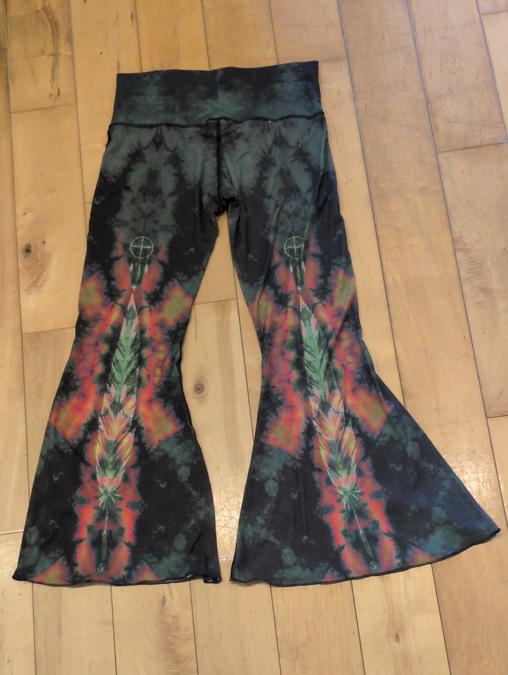 Teeki Tye Dye Leggings Yoga - Picture 2 of 3
